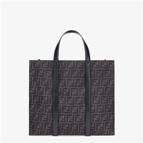 borsa shopper fendi di stoffa ro a|borse di fendi donna.